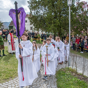 Palmsonntag 2024 auf dem Kirchberg in Deutschfeistritz
