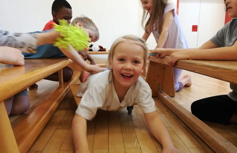 Turnen macht Spaß / Pfarrkindergarten Graz-Graben